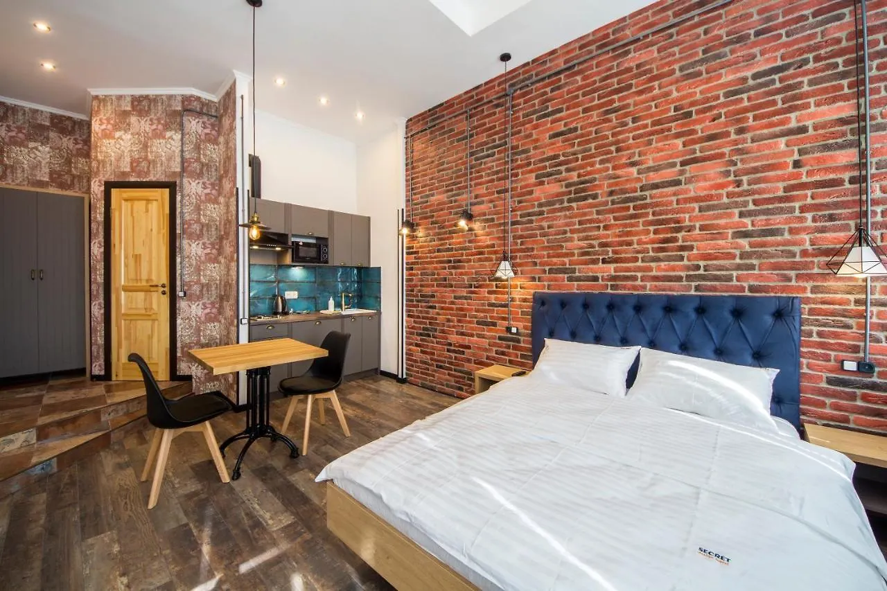 Loft Design Apartments Near Maidan Kyiv Ukraine