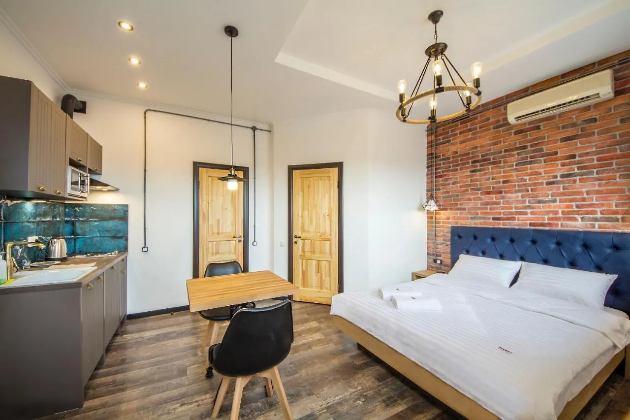 Loft Design Apartments Near Maidan Kyiv