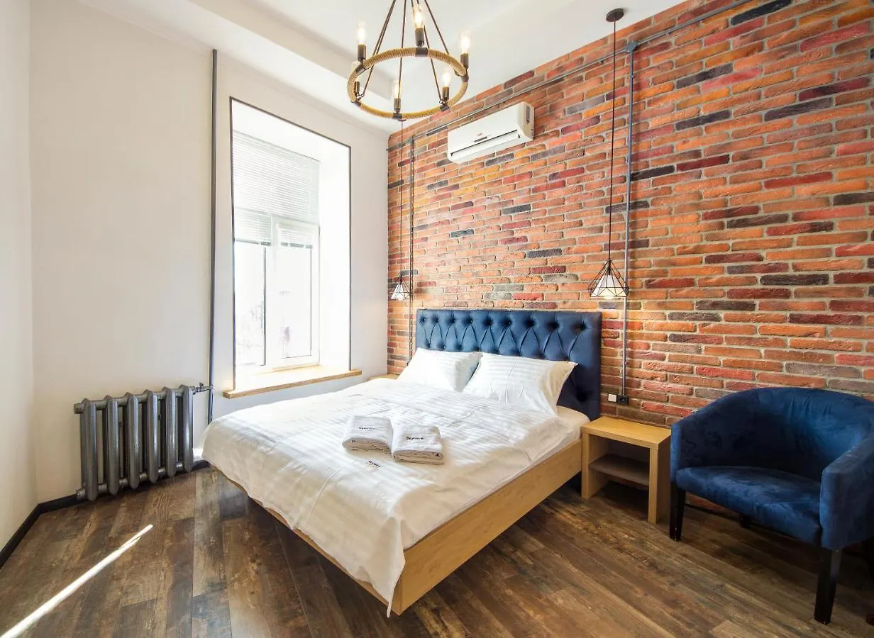 Loft Design Apartments Near Maidan Kyiv