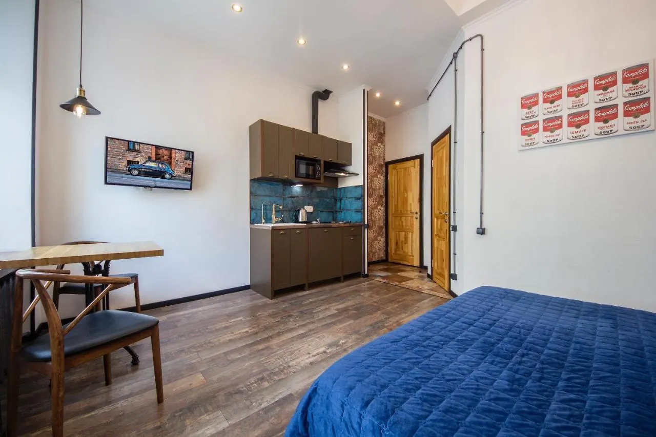 Loft Design Apartments Near Maidan Kyiv