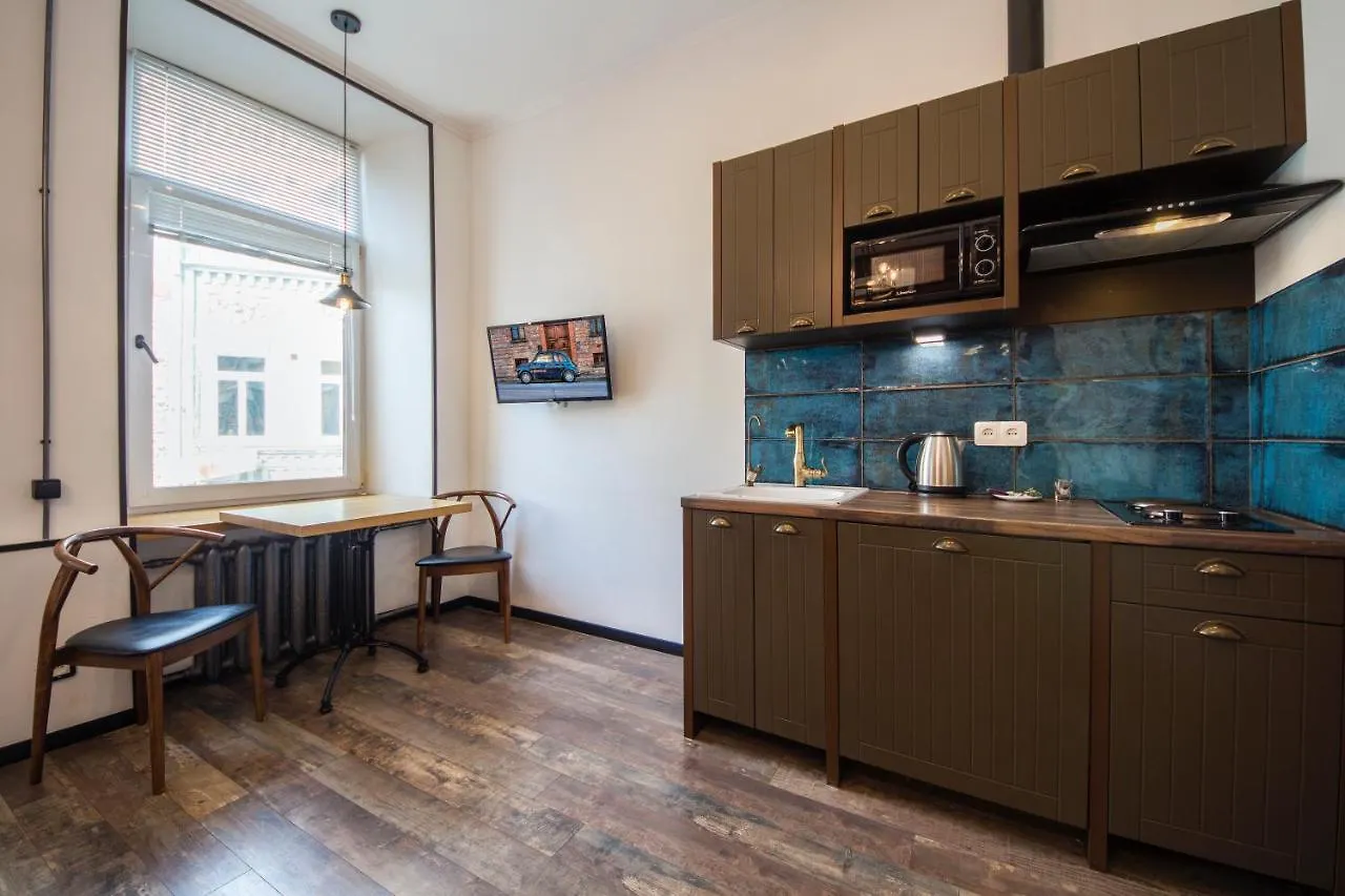 Loft Design Apartments Near Maidan Kyiv Ukraine