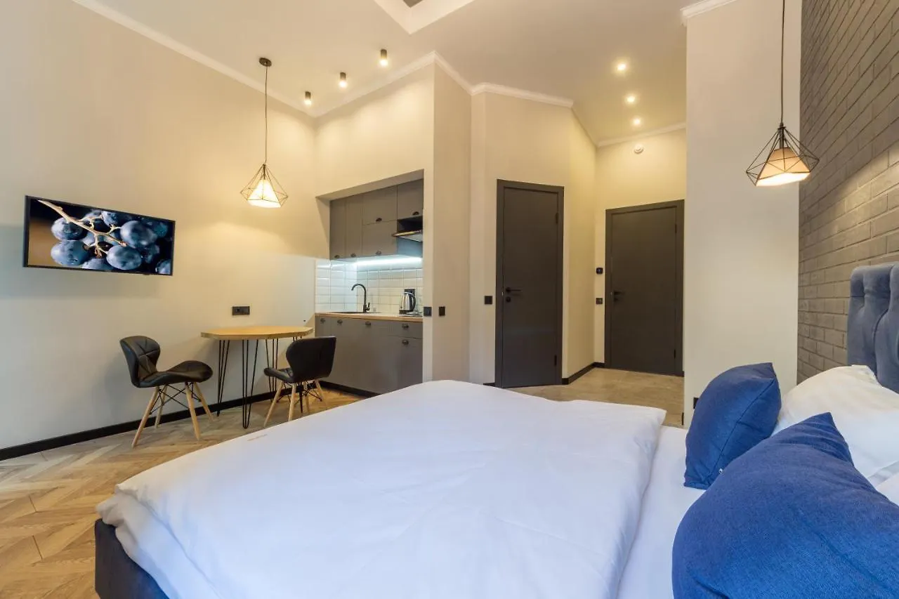 Loft Design Apartments Near Maidan Kyiv