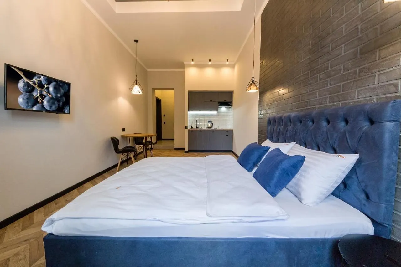 Loft Design Apartments Near Maidan Kyiv Ukraine